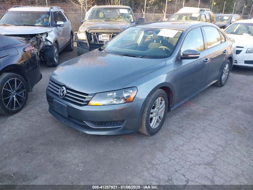 VIN 1VWAS7A31EC056063 2014 Volkswagen Passat, S no.2