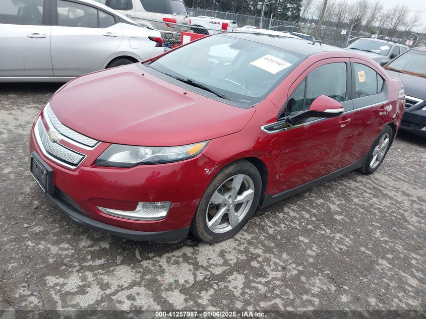 2012 CHEVROLET VOLT VIN: 1G1RA6E49CU102485