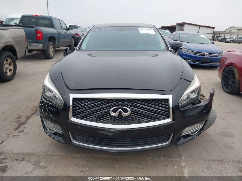 VIN JN1BY1PP1GM630724 2016 INFINITI Q70L no.12