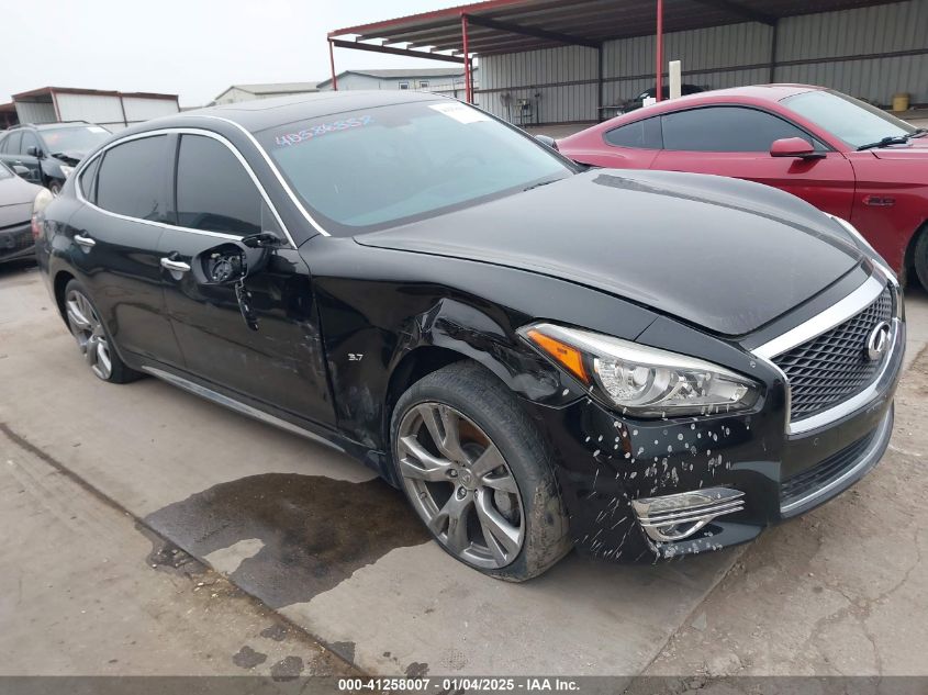 VIN JN1BY1PP1GM630724 2016 INFINITI Q70L no.1