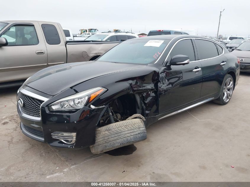 VIN JN1BY1PP1GM630724 2016 INFINITI Q70L no.2