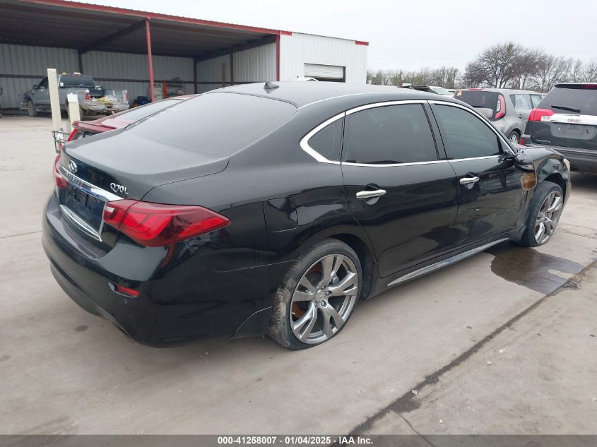 VIN JN1BY1PP1GM630724 2016 INFINITI Q70L no.4