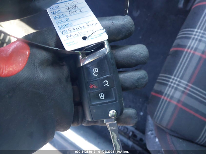 2017 VOLKSWAGEN GOLF GTI AUTOBAHN 4-DOOR/S 4-DOOR/SE 4-DOOR/SPORT 4-DOOR - 3VW447AUXHM031620