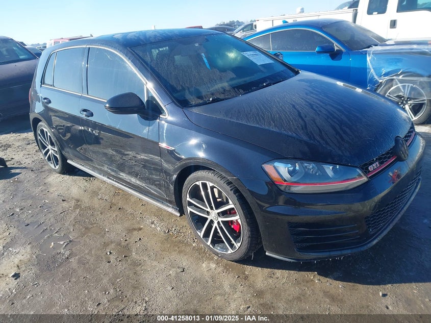 2017 VOLKSWAGEN GOLF GTI AUTOBAHN 4-DOOR/S 4-DOOR/SE 4-DOOR/SPORT 4-DOOR - 3VW447AUXHM031620