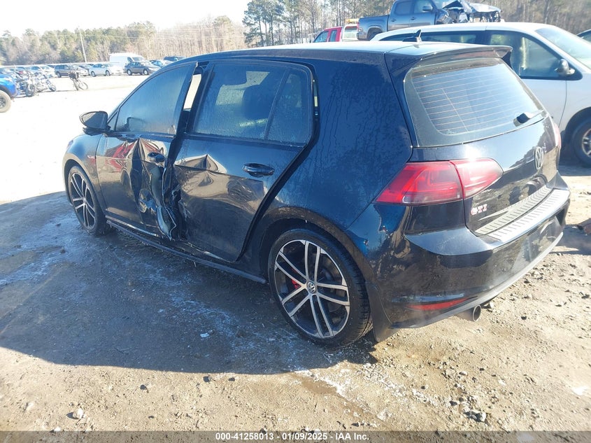 2017 VOLKSWAGEN GOLF GTI AUTOBAHN 4-DOOR/S 4-DOOR/SE 4-DOOR/SPORT 4-DOOR - 3VW447AUXHM031620