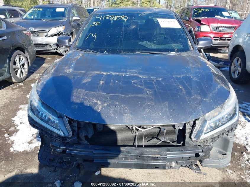 2016 HONDA ACCORD SEDAN VIN: 1HGCR3F9XGA018943