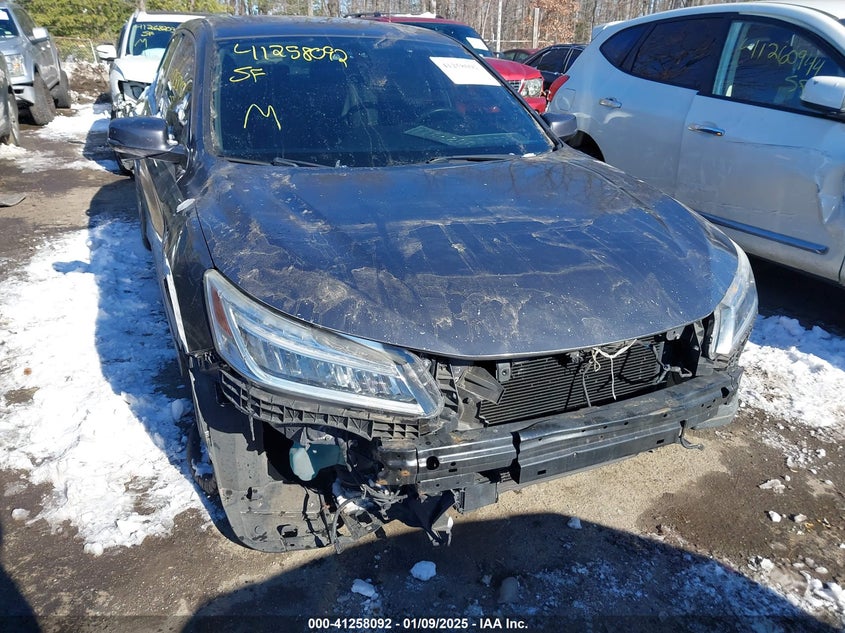 2016 HONDA ACCORD SEDAN VIN: 1HGCR3F9XGA018943