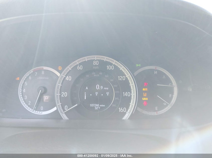2016 HONDA ACCORD SEDAN VIN: 1HGCR3F9XGA018943