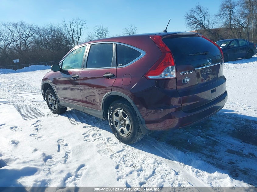 Vin: 5j6rm4h3xcl046191, lot: 41748474, honda cr-v lx 20123
