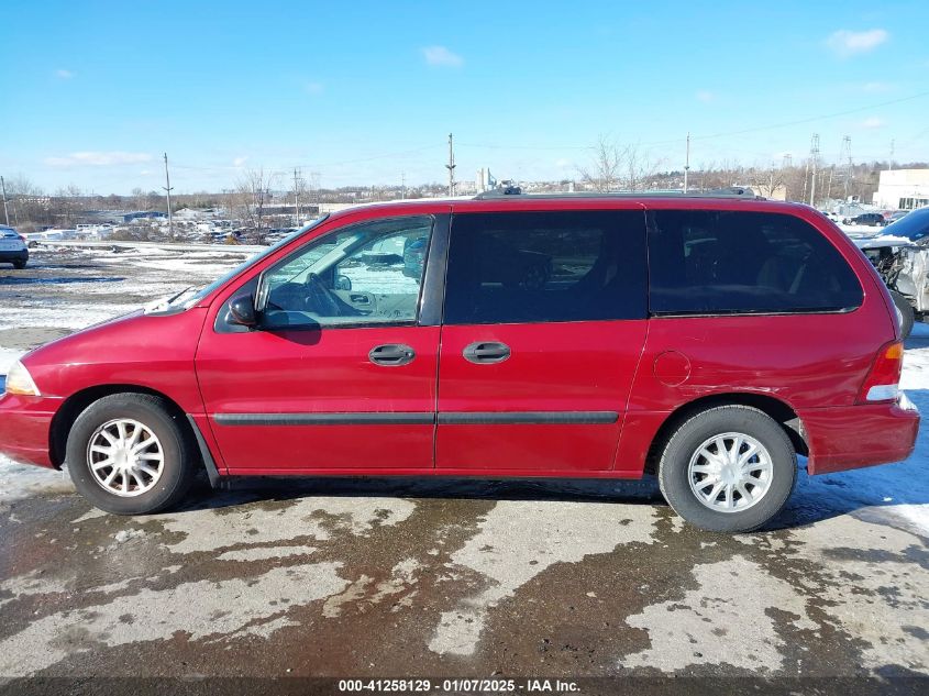 2002 Ford Windstar Lx VIN: 2FMZA51472BB19955 Lot: 41258129