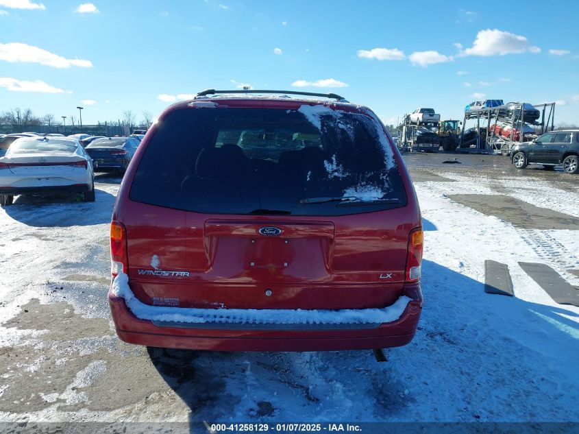 2002 Ford Windstar Lx VIN: 2FMZA51472BB19955 Lot: 41258129