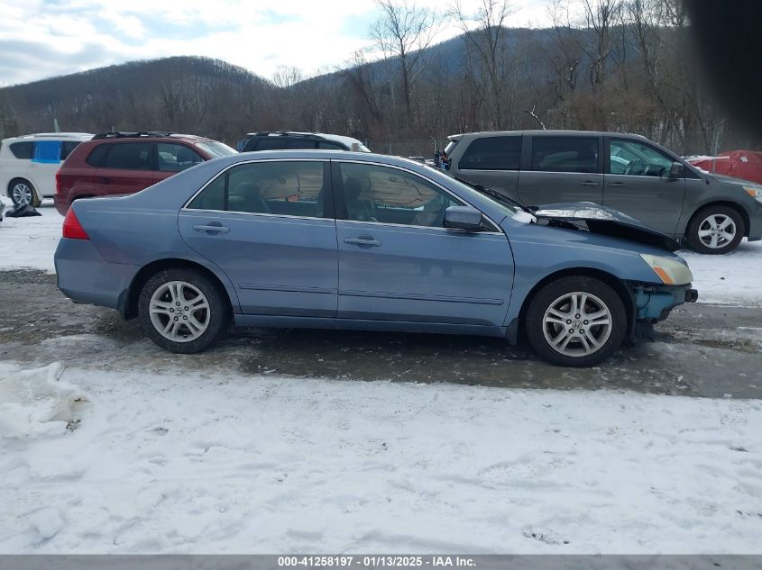 2007 Honda Accord 2.4 Ex VIN: 1HGCM55737A006787 Lot: 41258197