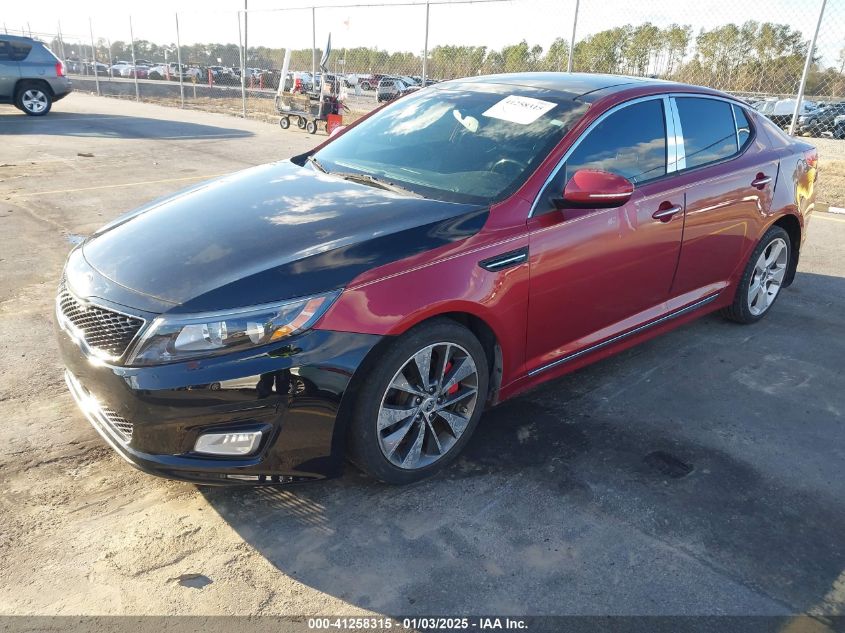 VIN 5XXGR4A67DG123989 2013 KIA Optima, SX no.2