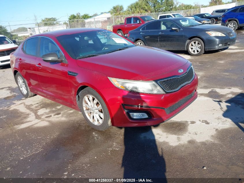 VIN 5XXGN4A7XEG295293 2014 KIA OPTIMA no.1