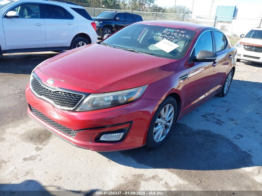 VIN 5XXGN4A7XEG295293 2014 KIA OPTIMA no.2