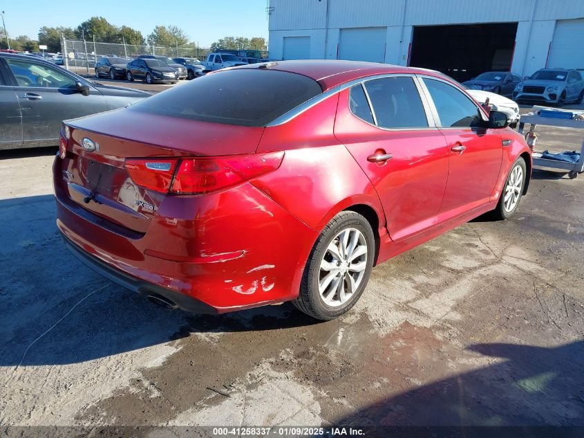 VIN 5XXGN4A7XEG295293 2014 KIA OPTIMA no.4