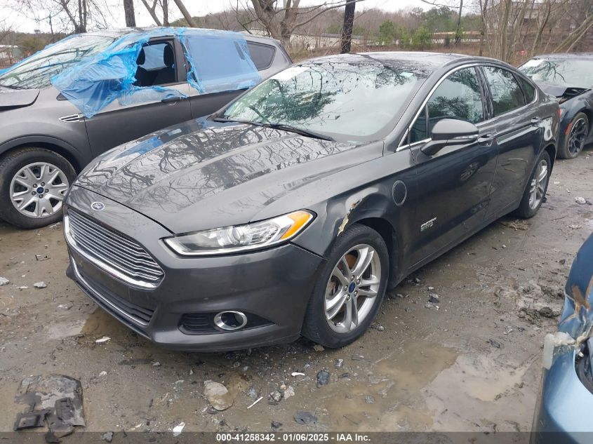 VIN 3FA6P0SUXFR307616 2015 FORD FUSION ENERGI no.14