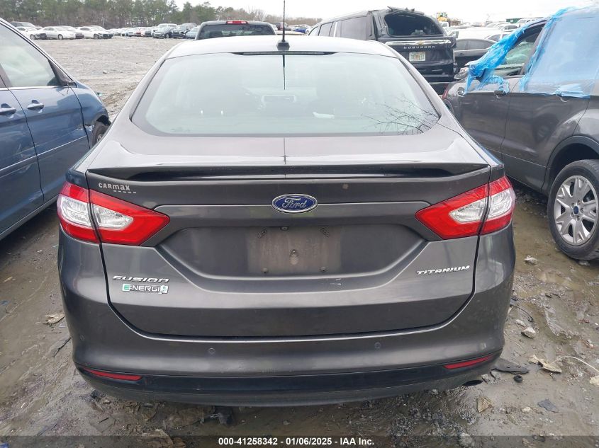 VIN 3FA6P0SUXFR307616 2015 FORD FUSION ENERGI no.16