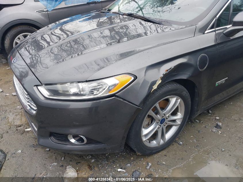 VIN 3FA6P0SUXFR307616 2015 FORD FUSION ENERGI no.6