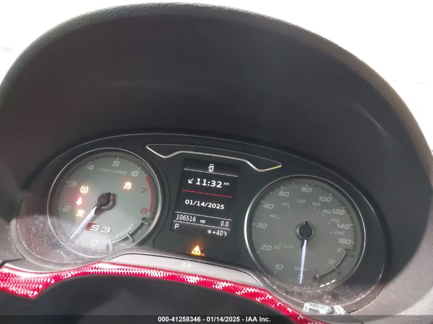 2015 Audi S3 2.0T Premium Plus VIN: WAUBFGFF4F1082911 Lot: 41258346