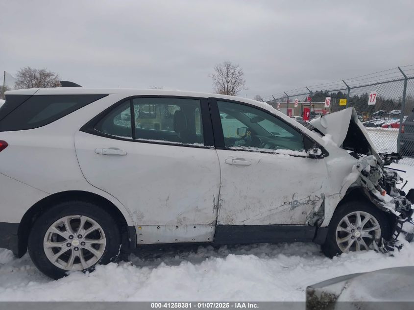 2018 Chevrolet Equinox Ls VIN: 3GNAXREV0JL341628 Lot: 41258381