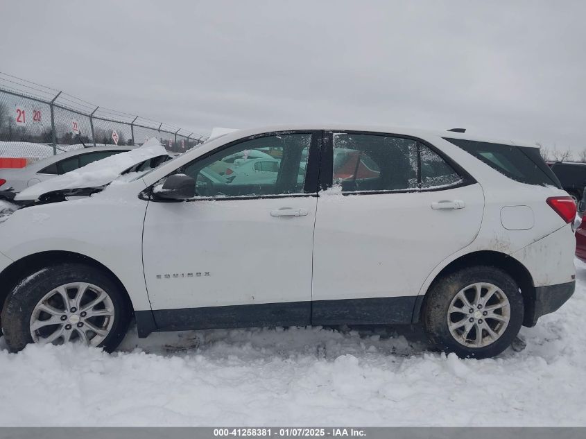 2018 Chevrolet Equinox Ls VIN: 3GNAXREV0JL341628 Lot: 41258381