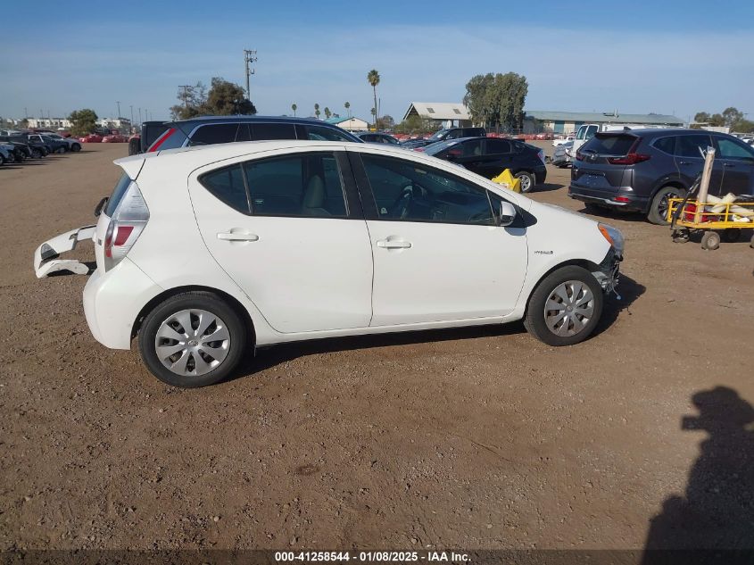 VIN JTDKDTB3XE1086005 2014 Toyota Prius, C Three no.14