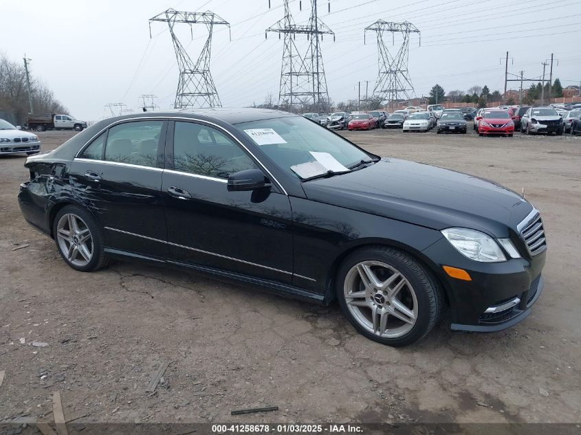 VIN WDDHF8JB0DA698194 2013 Mercedes-Benz E 350, 4Matic no.1