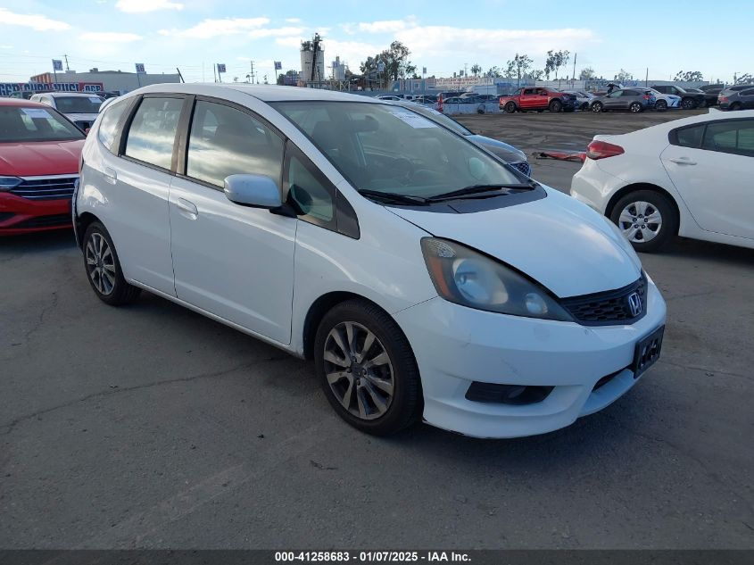 VIN JHMGE8H56DC046482 2013 Honda Fit, Sport no.1