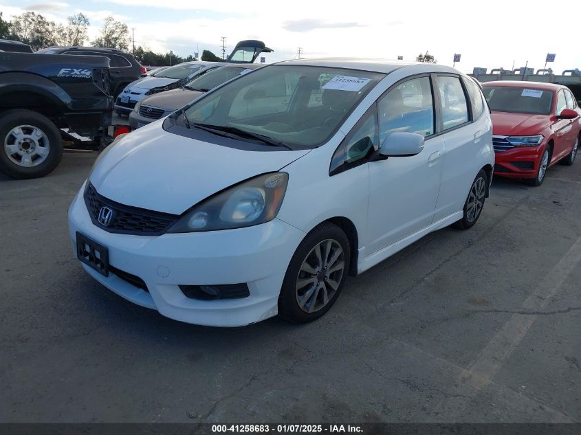 VIN JHMGE8H56DC046482 2013 Honda Fit, Sport no.2