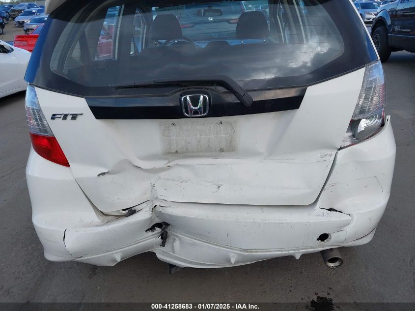 VIN JHMGE8H56DC046482 2013 Honda Fit, Sport no.6