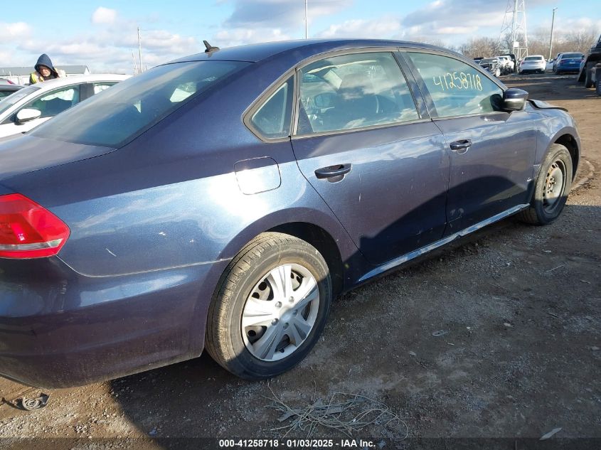 VIN 1VWAT7A35EC114799 2014 VOLKSWAGEN PASSAT no.4