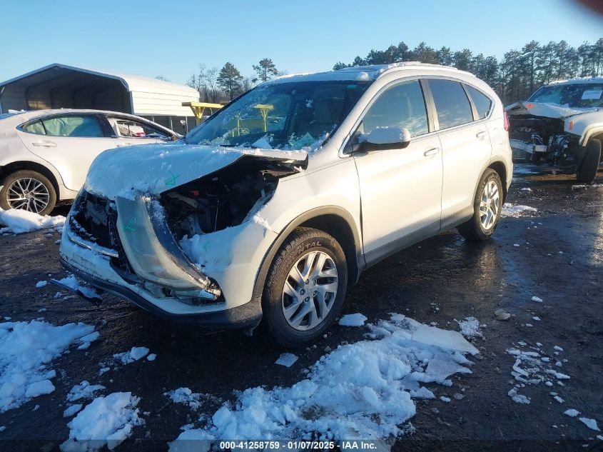 VIN 5J6RM4H7XFL045520 2015 Honda CR-V, Ex-L no.2