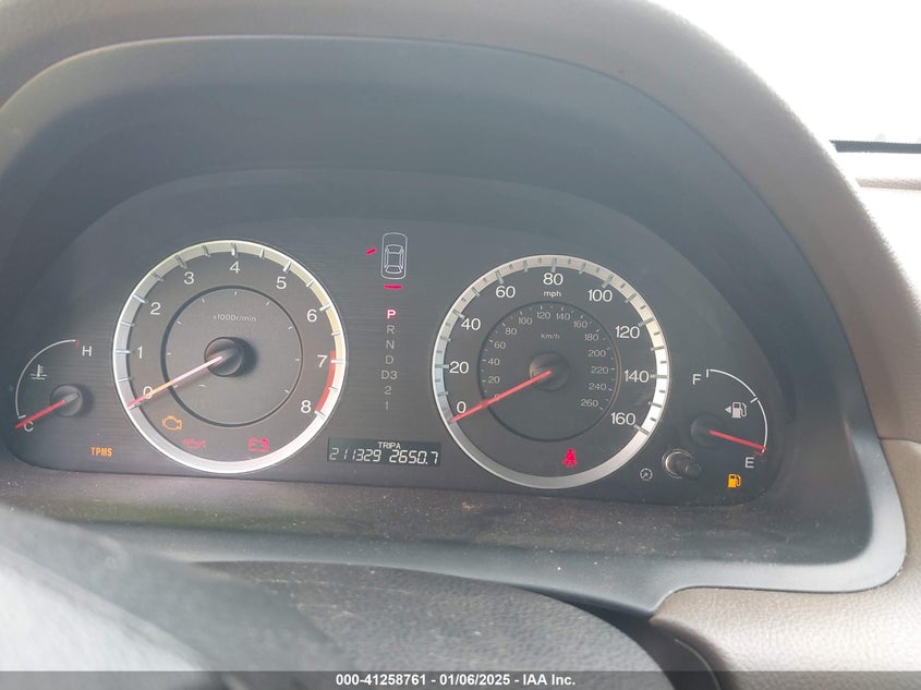 2008 HONDA ACCORD VIN: 1HGCP36868A005038