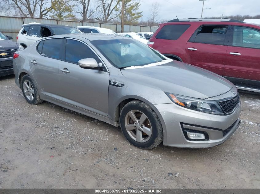 VIN 5XXGM4A70FG469828 2015 KIA OPTIMA no.1