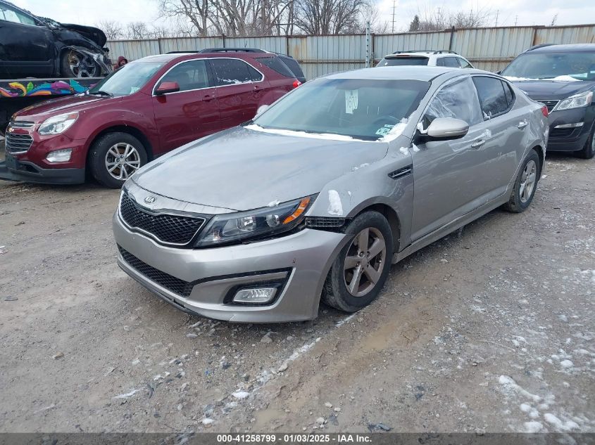 VIN 5XXGM4A70FG469828 2015 KIA OPTIMA no.2