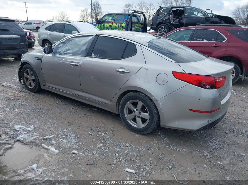 VIN 5XXGM4A70FG469828 2015 KIA OPTIMA no.3