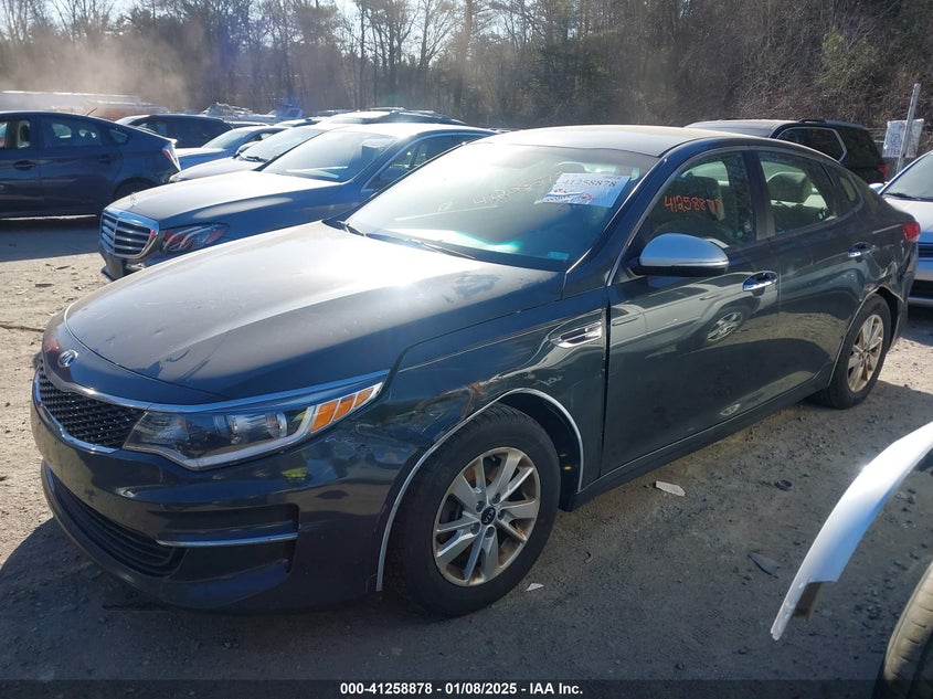 2016 KIA OPTIMA VIN: KNAGT4L39G5081450