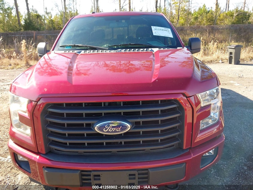 2017 FORD F-150 VIN: 1FTEW1EG0HFB05453