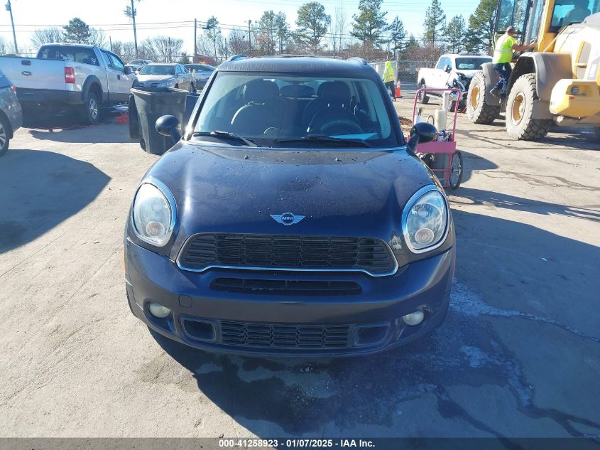 2011 Mini Cooper S Countryman VIN: WMWZC3C56BWL79283 Lot: 41258923