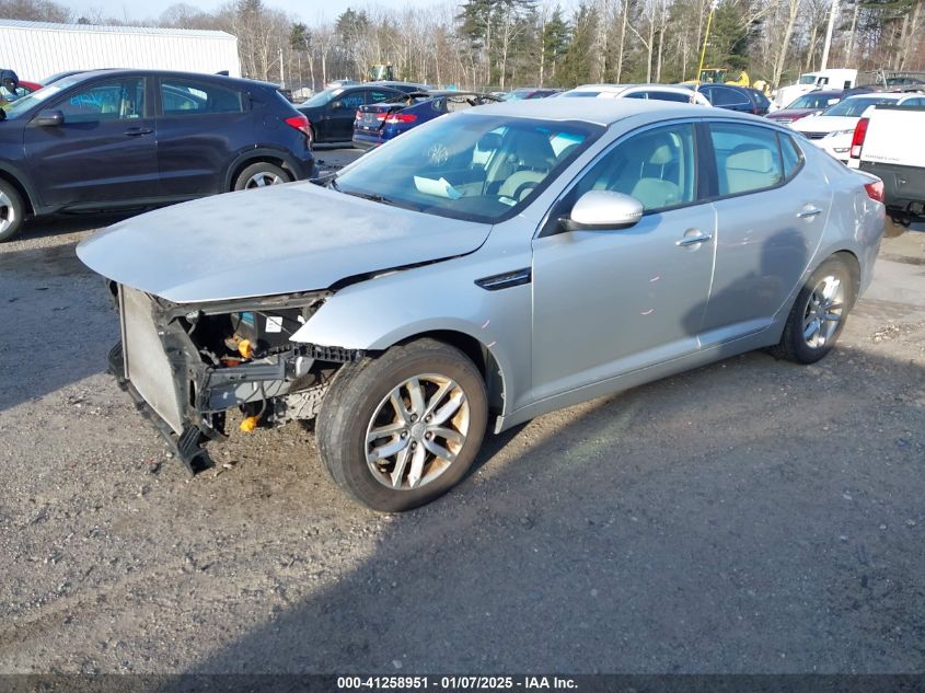 VIN KNAGM4A77D5360975 2013 KIA Optima, LX no.2