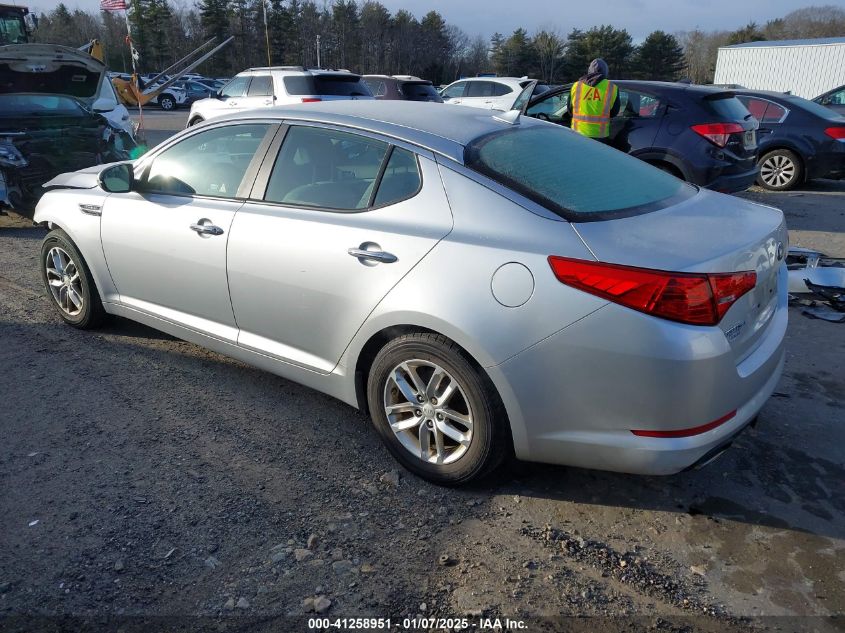 VIN KNAGM4A77D5360975 2013 KIA Optima, LX no.3