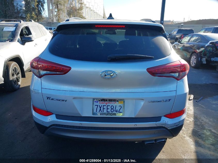 VIN KM8J33A26GU253058 2016 Hyundai Tucson, Limited/... no.17