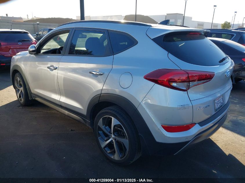 VIN KM8J33A26GU253058 2016 Hyundai Tucson, Limited/... no.3