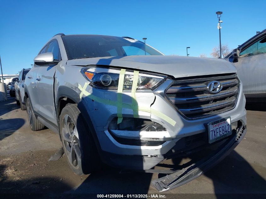 VIN KM8J33A26GU253058 2016 Hyundai Tucson, Limited/... no.6