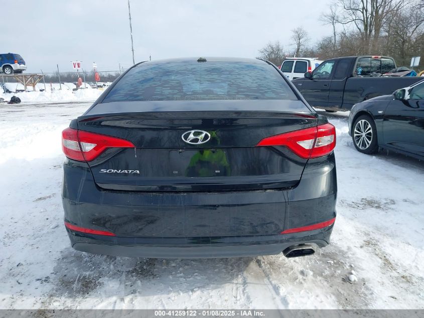 VIN 5NPE24AF6FH099803 2015 Hyundai Sonata, SE no.16