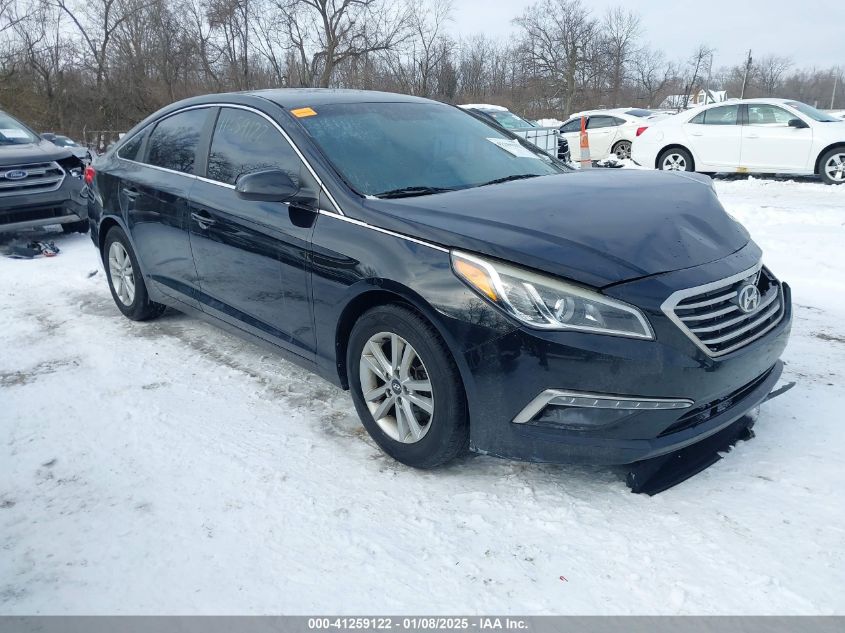 VIN 5NPE24AF6FH099803 2015 Hyundai Sonata, SE no.1