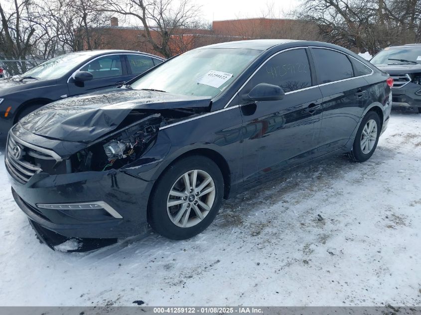 2015 HYUNDAI SONATA SE - 5NPE24AF6FH099803