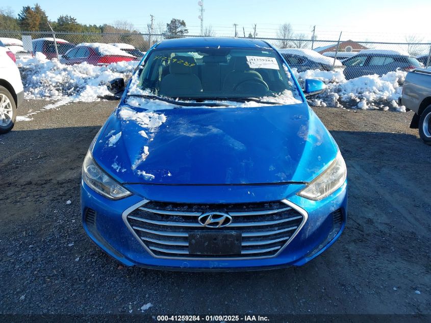 VIN KMHD74LFXHU128007 2017 Hyundai Elantra, SE no.12