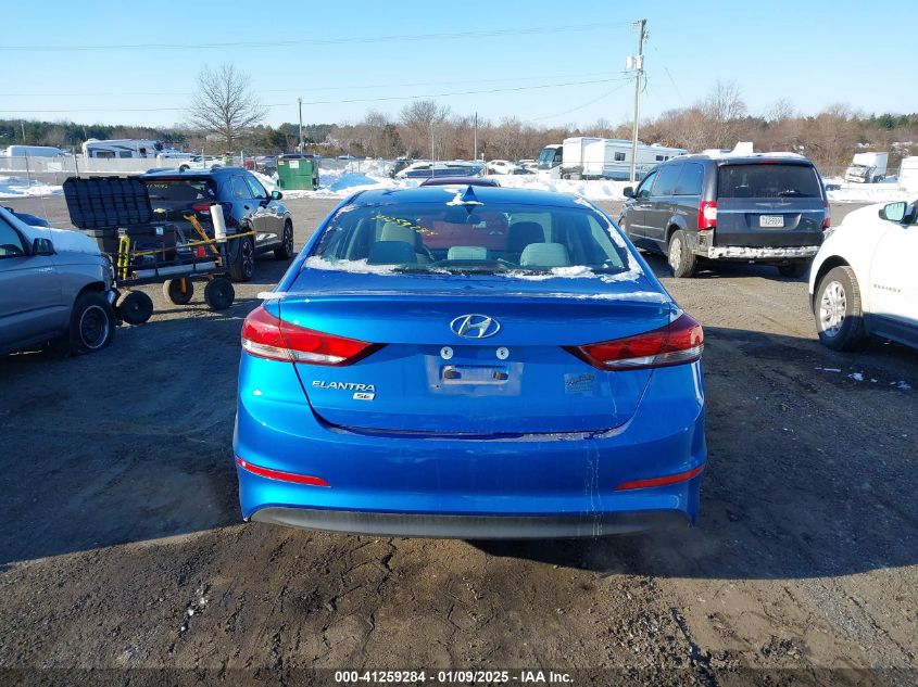 VIN KMHD74LFXHU128007 2017 Hyundai Elantra, SE no.16